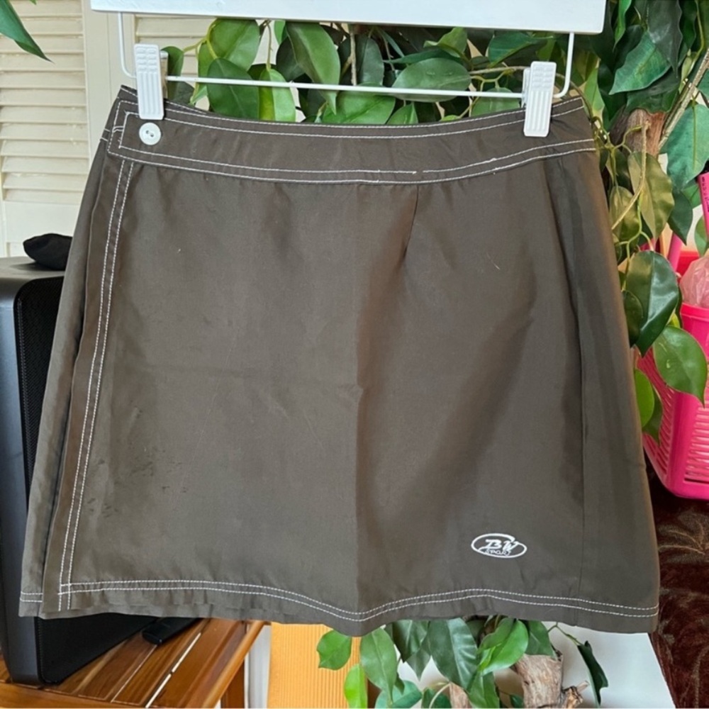 Zobha Olive green Mini Skirt